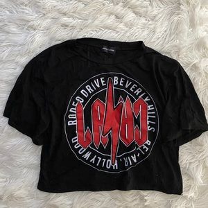 Pretty little thing rodeo drive crop top